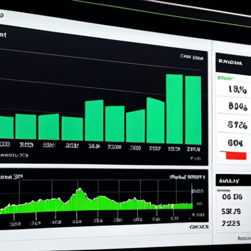 Home 6 **Prompt:** A sophisticated, modern interface showing investment data analysis, with Italian market indicators highlighted, reflecting algorithmic precision.